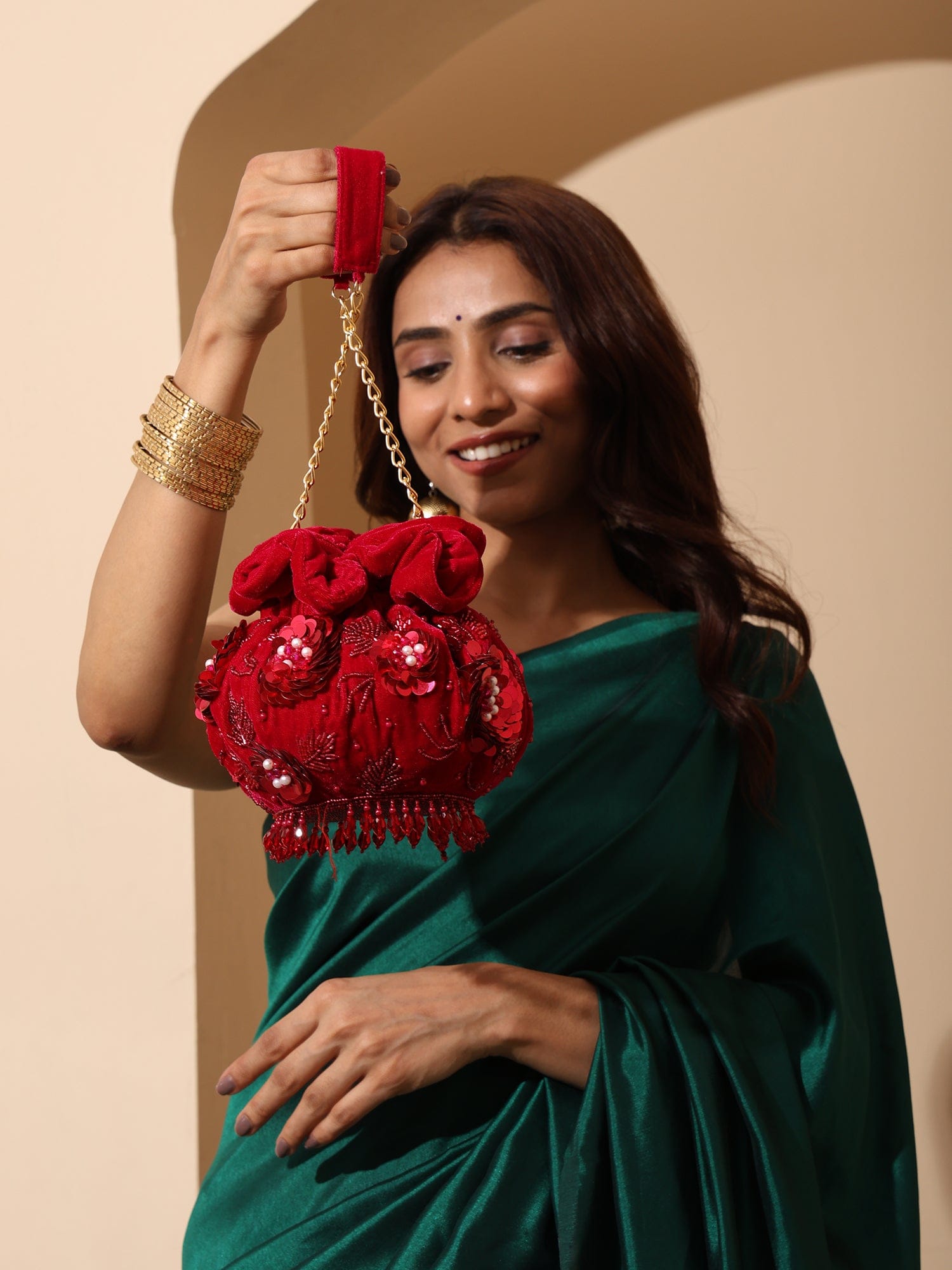 Kumkum Red Potli