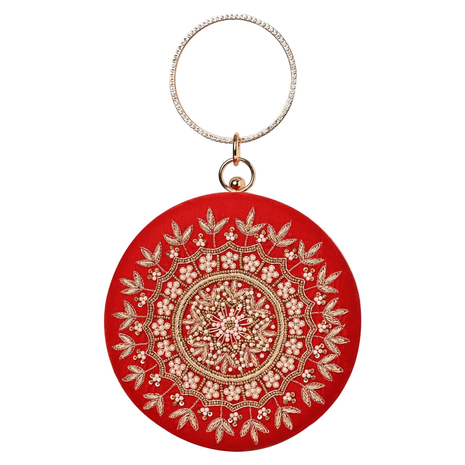 Surkh Red Clutch