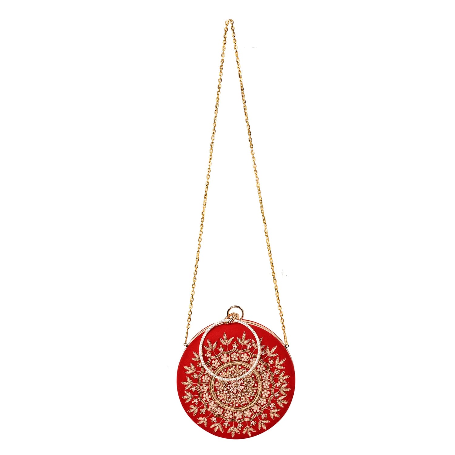 Surkh Red Clutch