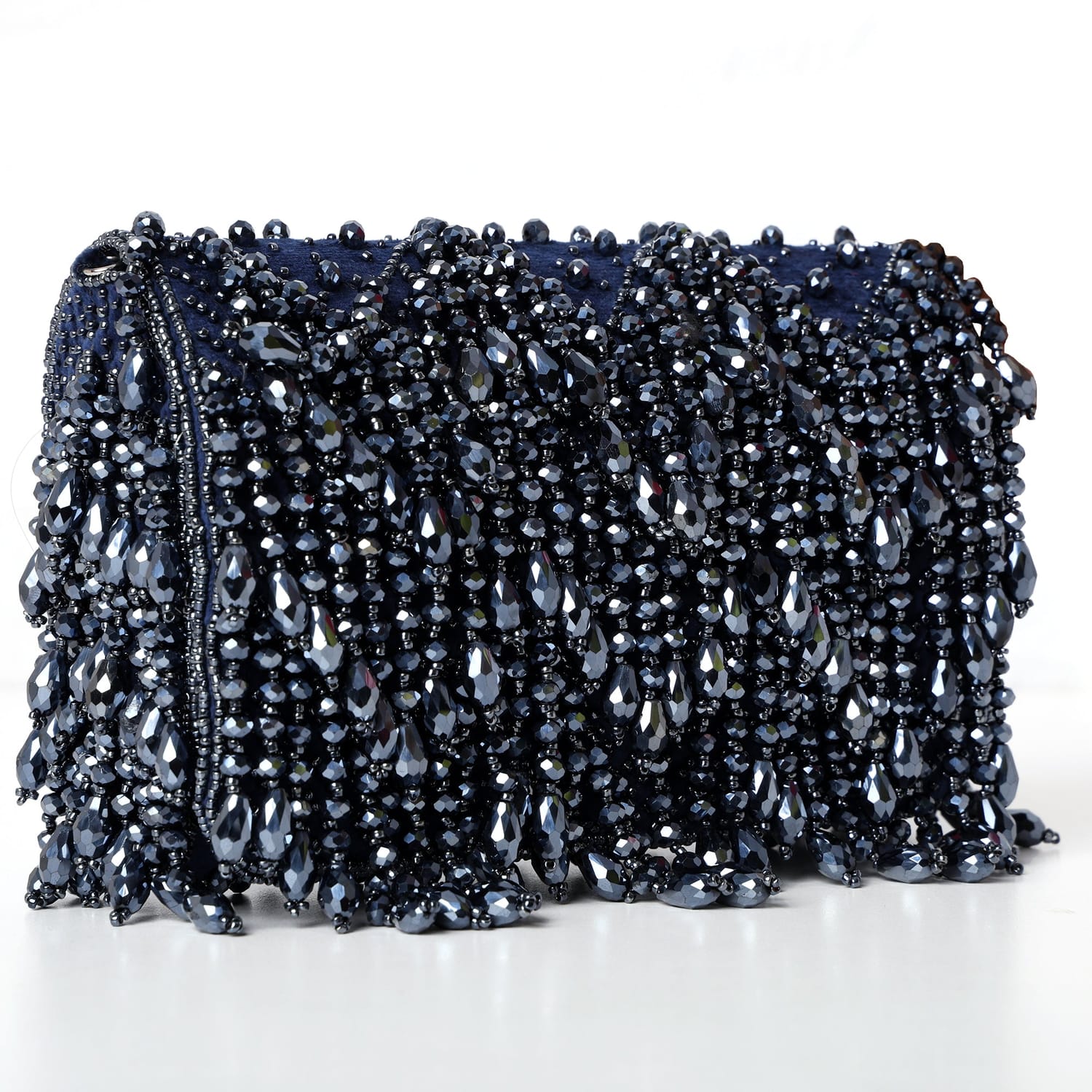 Shabnam Blue Flap Bag
