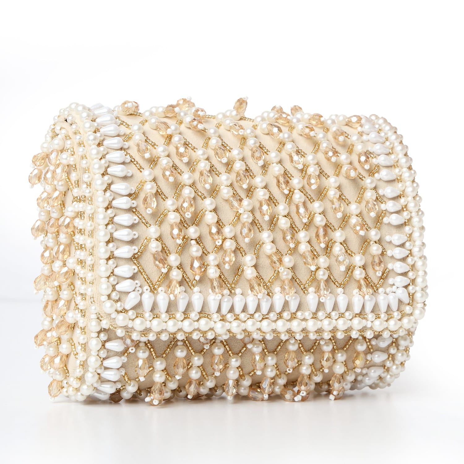 Jhalak Beige Flap Bag
