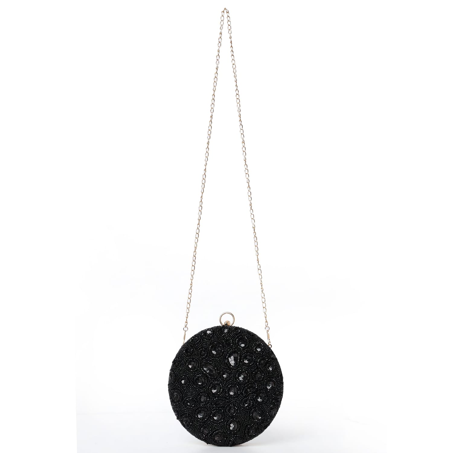 Midnight Black Clutch
