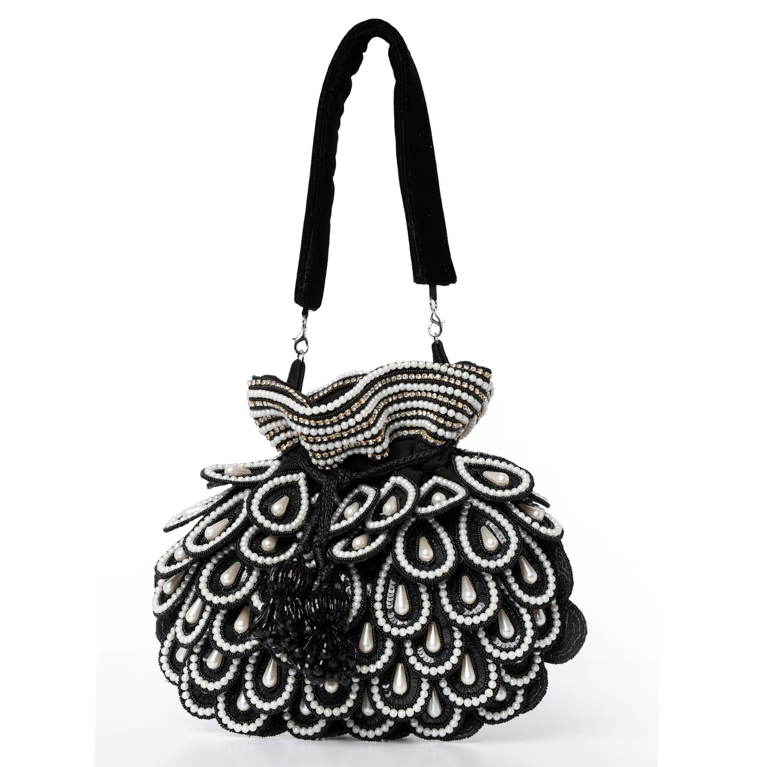 Maharani Black Potli