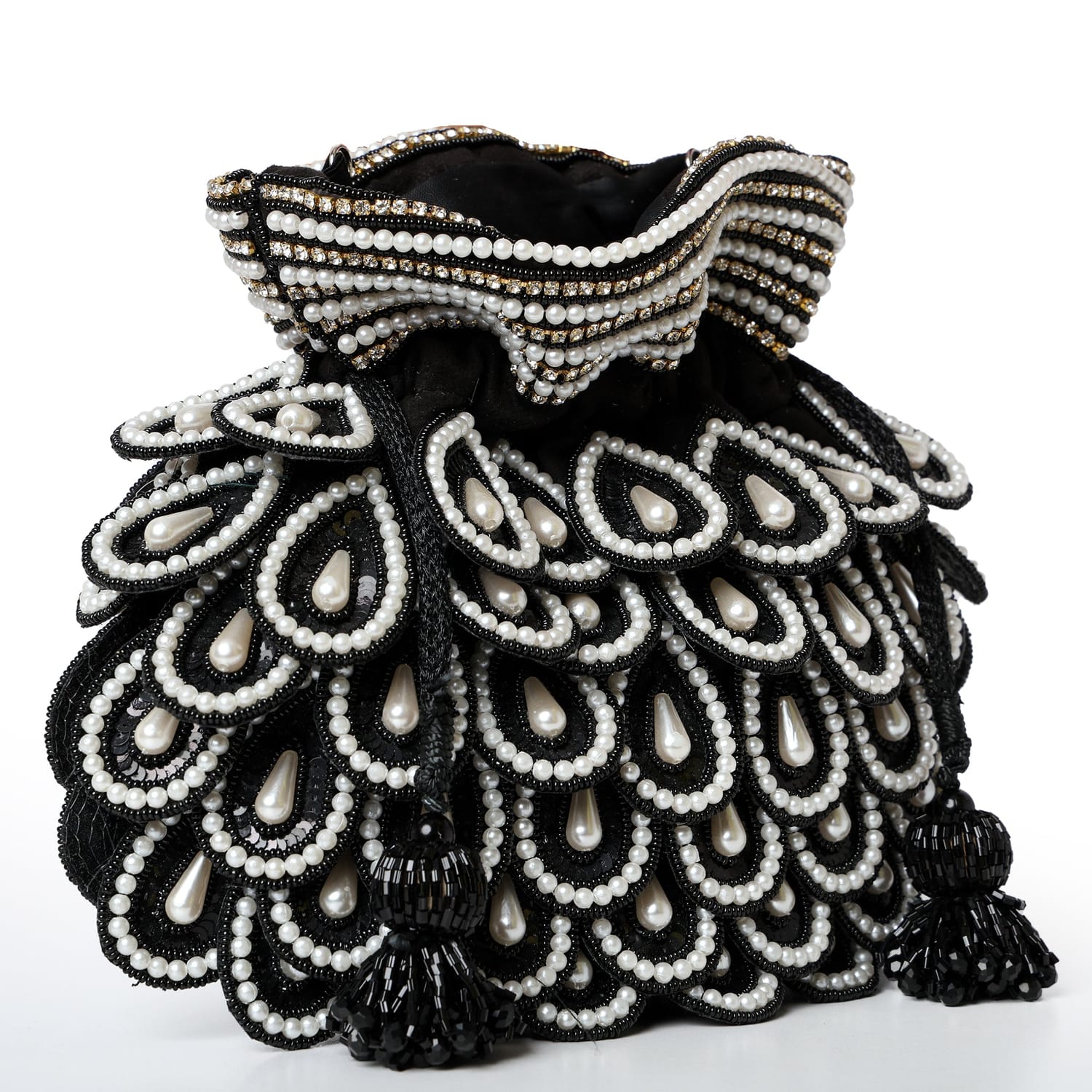 Maharani Black Potli