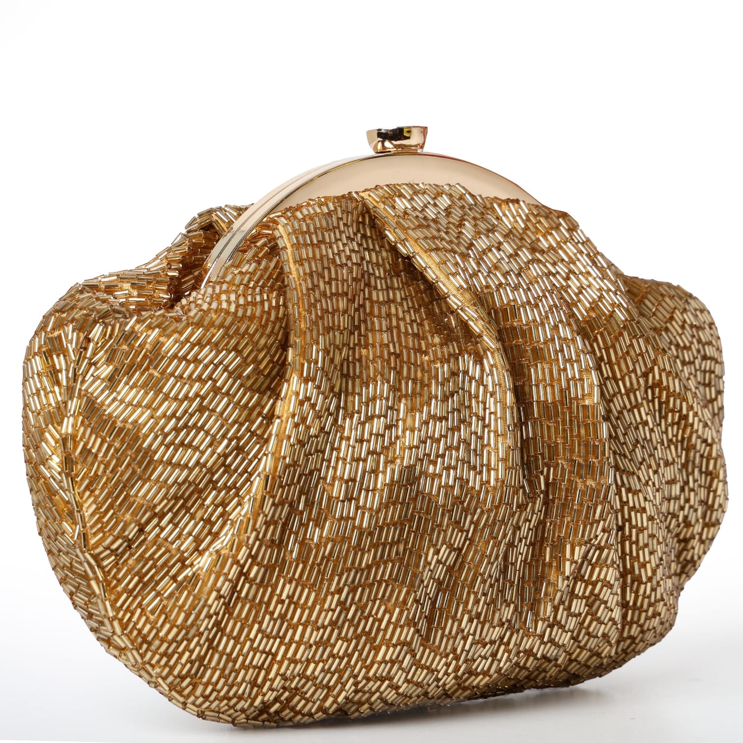 Zeenat Golden Batua Bag