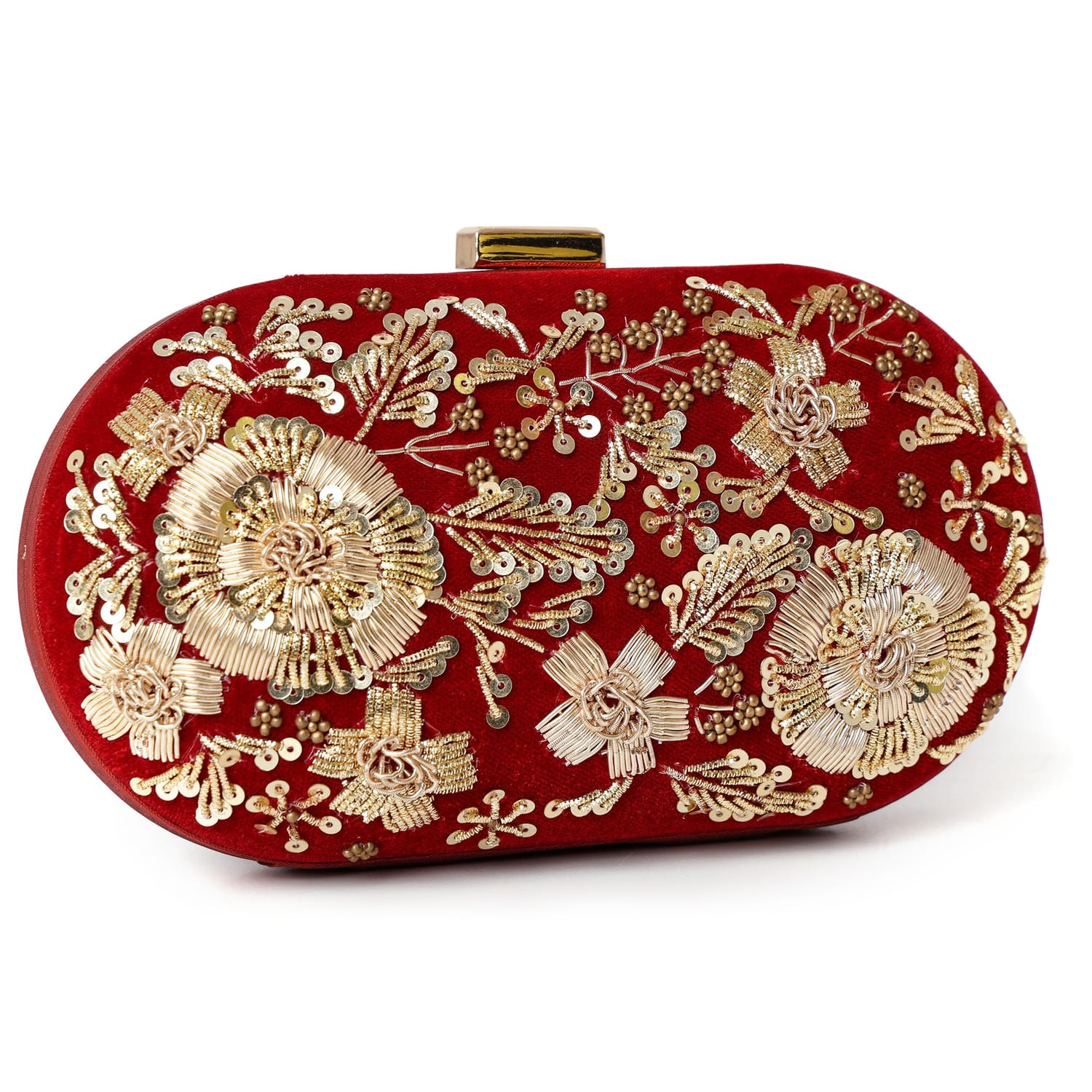 Ishani Mehroon Clutch