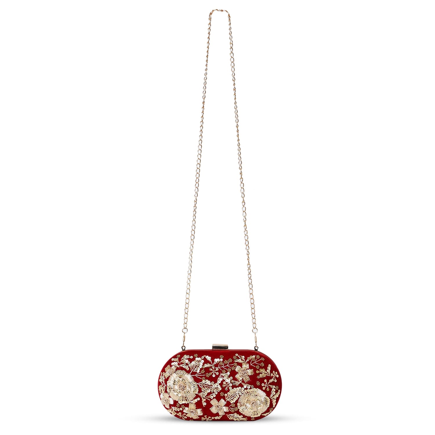Ishani Mehroon Clutch