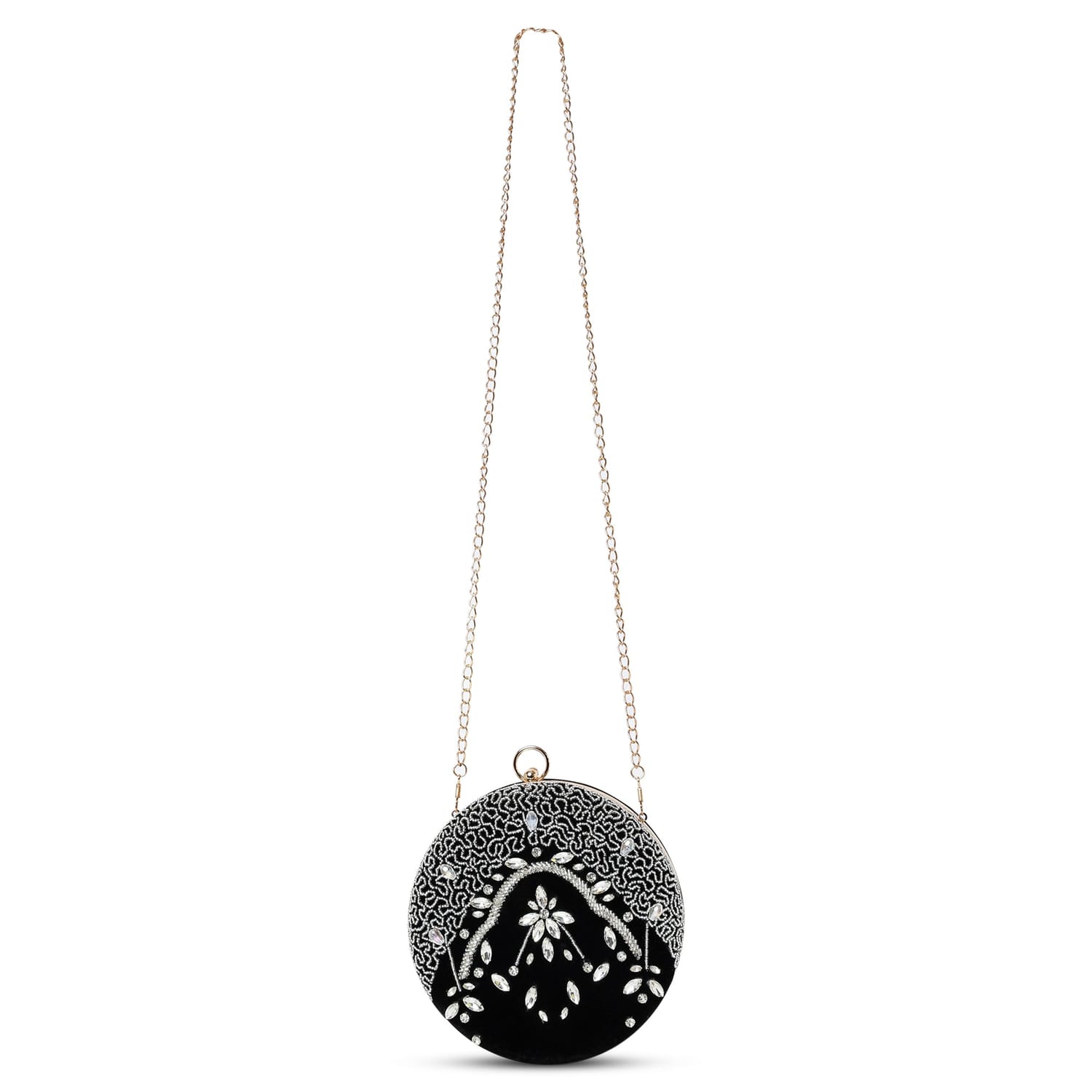 Ravenna Black Clutch