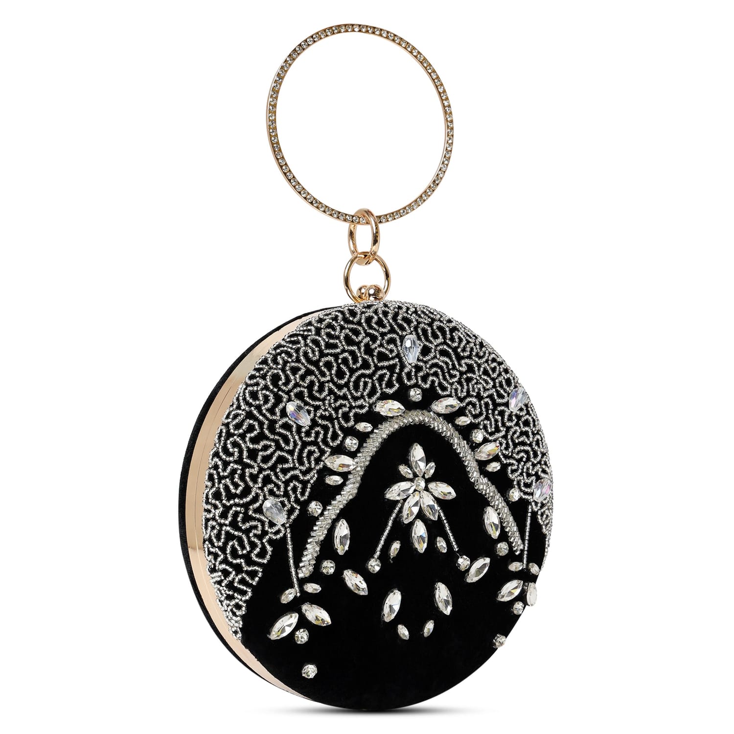 Ravenna Black Clutch