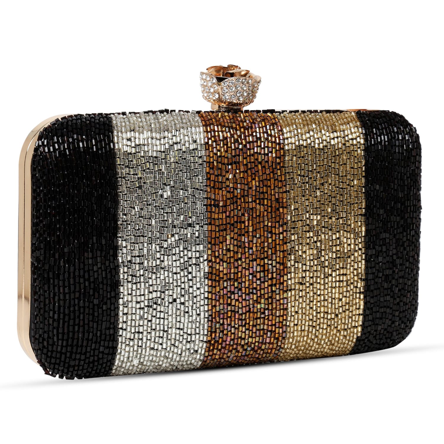 Tavisha Black Clutch