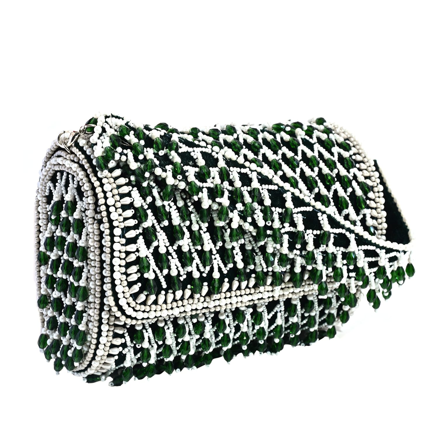 Panna Green Flap Bag