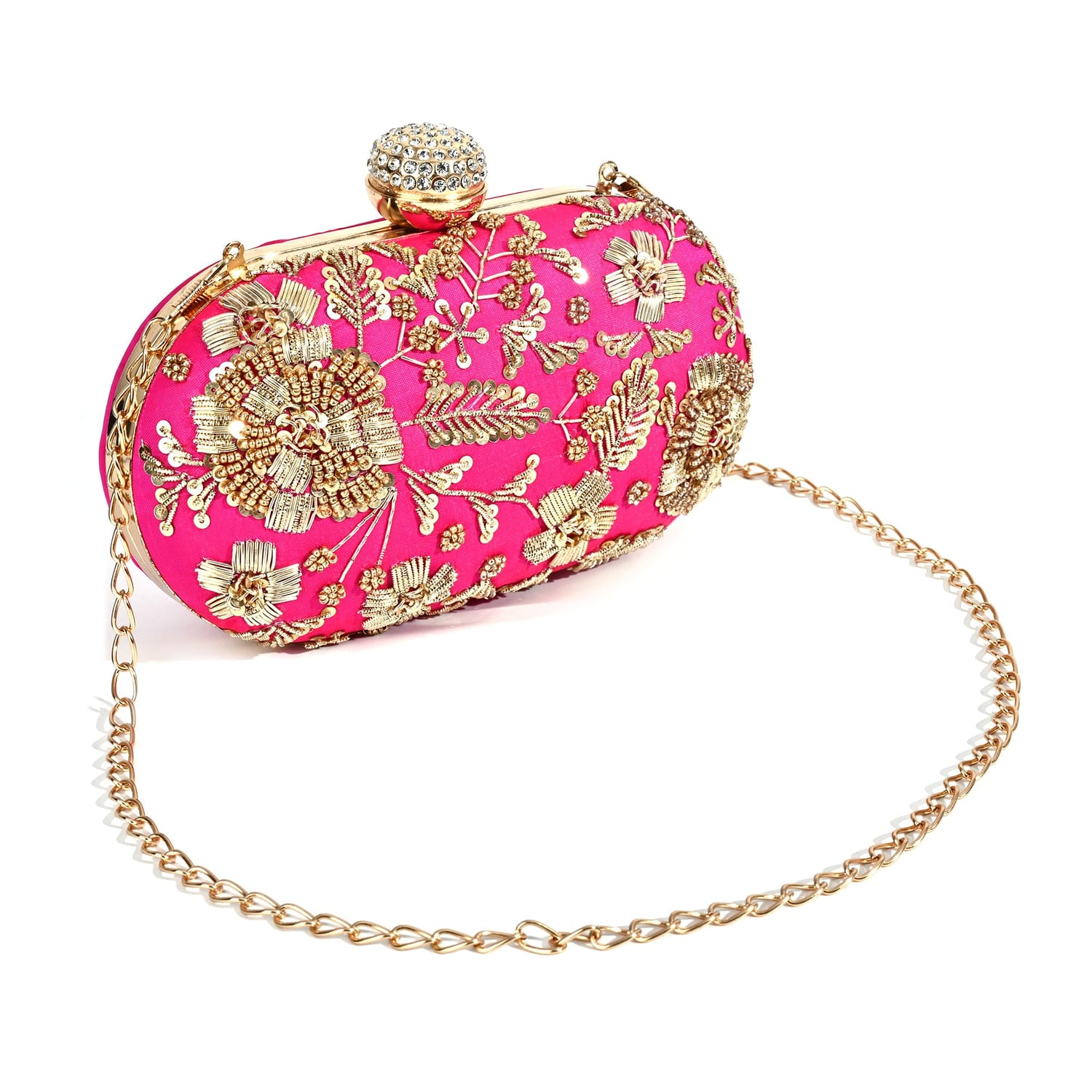 Adaa Pink Clutch