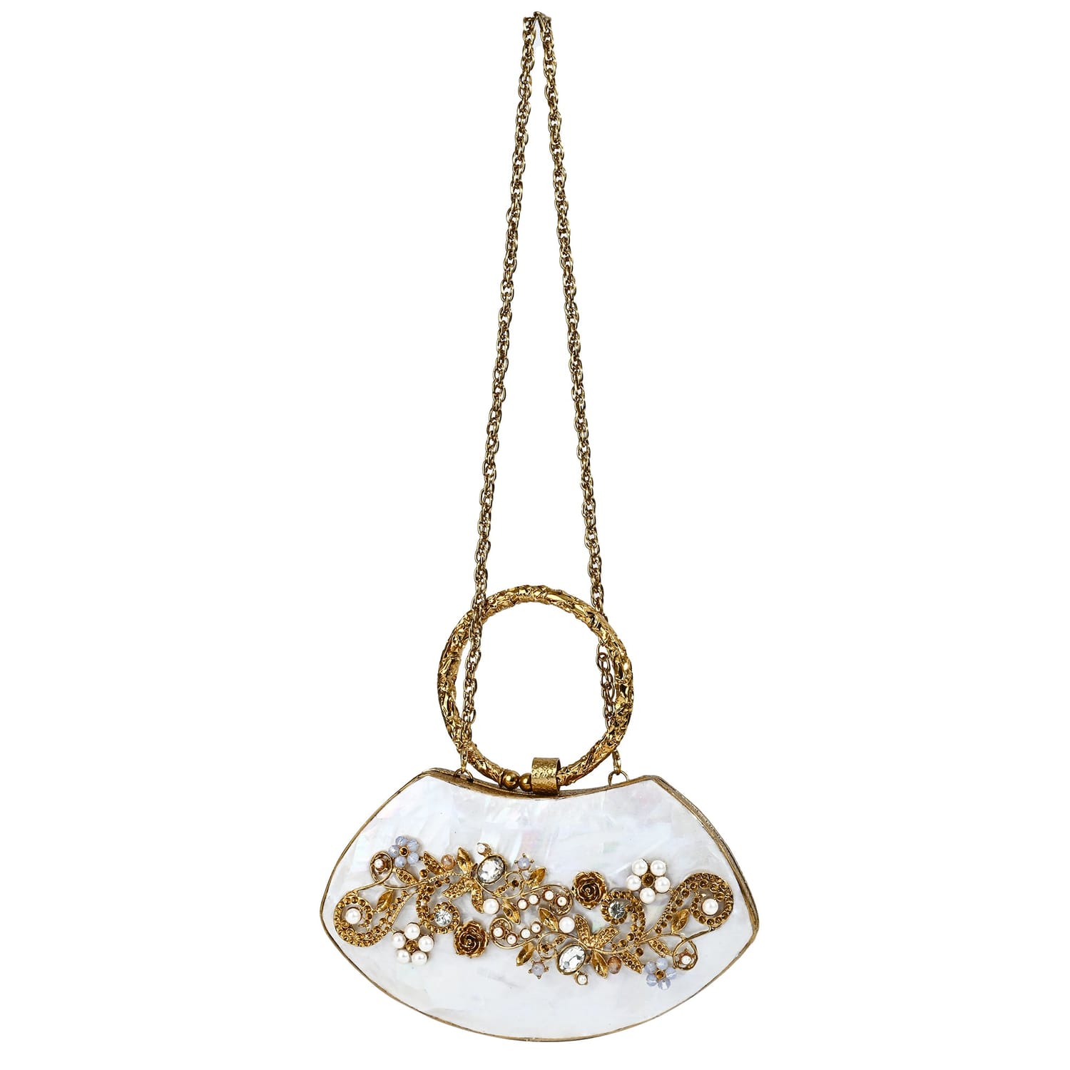 Isla Golden Clutch