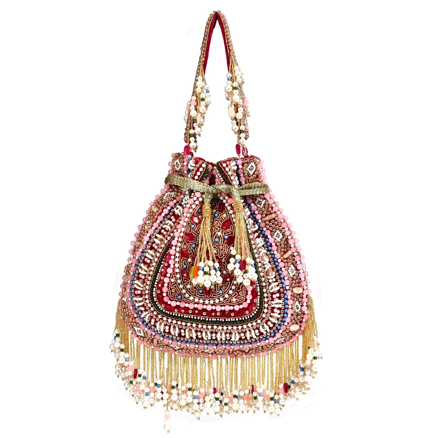 Zahra Pink Potli