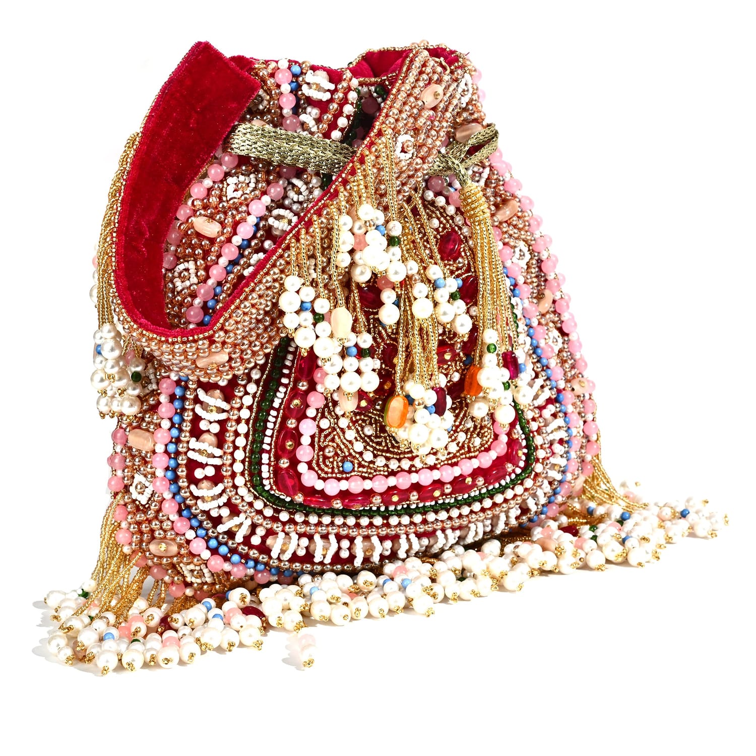 Zahra Pink Potli
