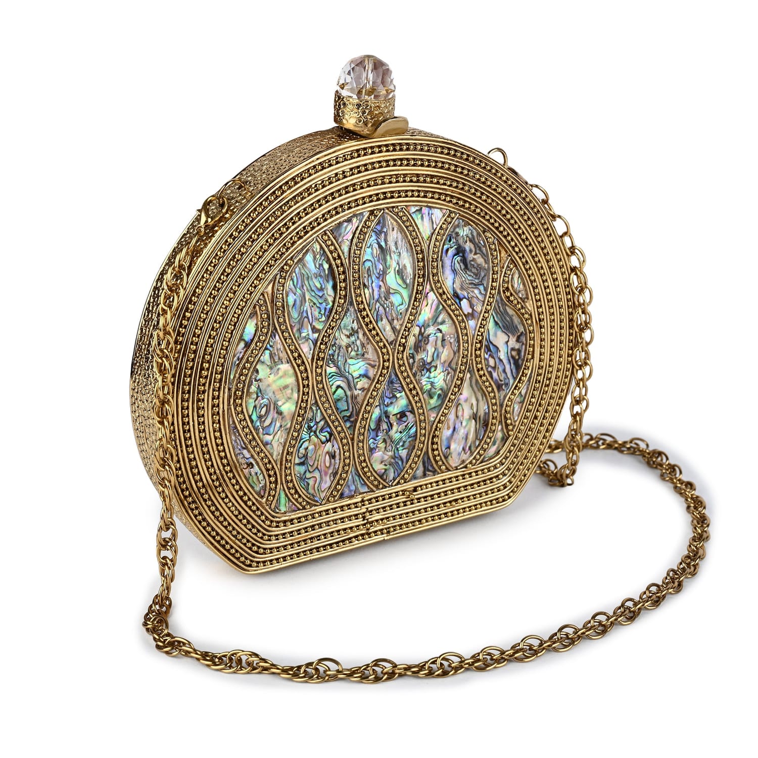 Celestial Golden Clutch