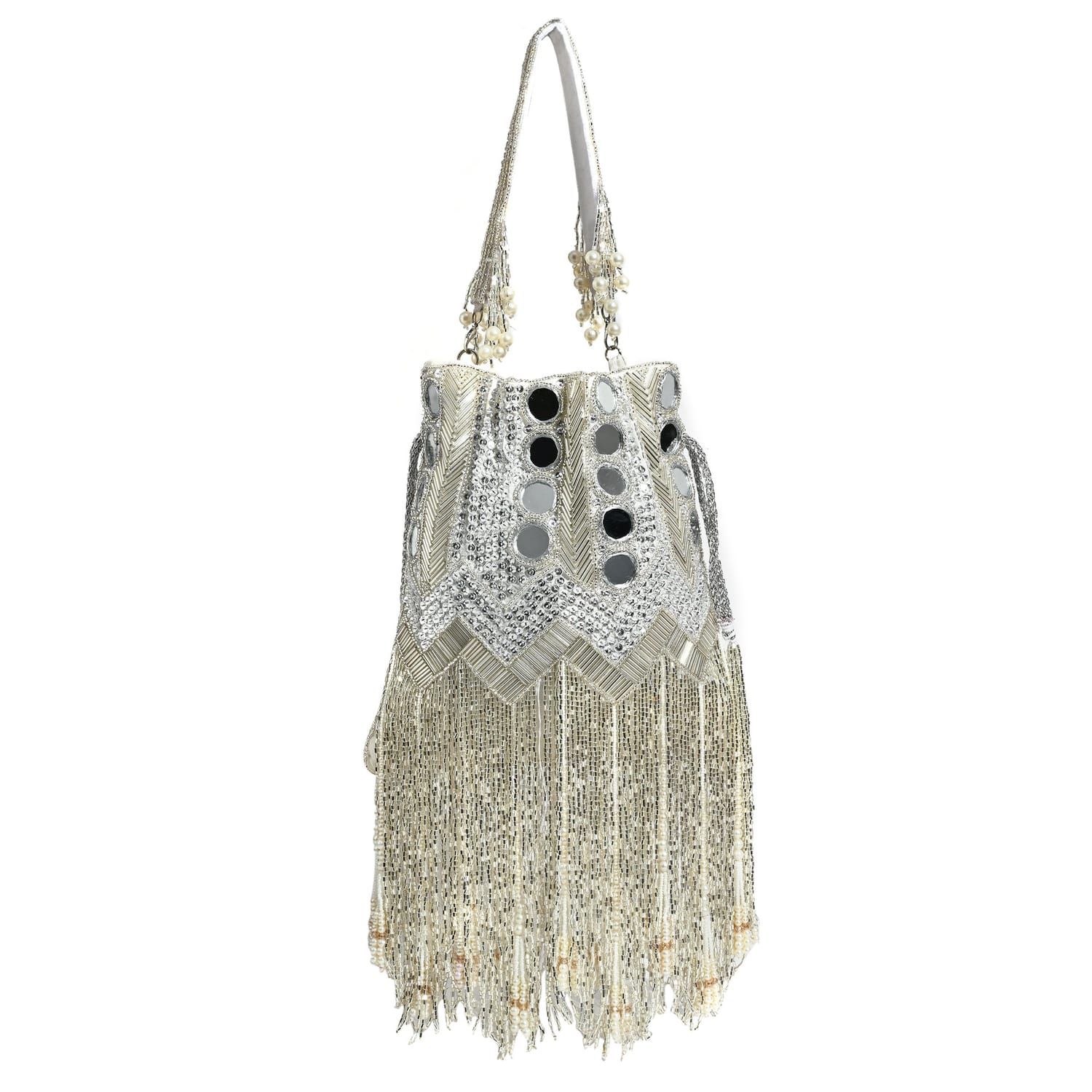 Sitara White Potli