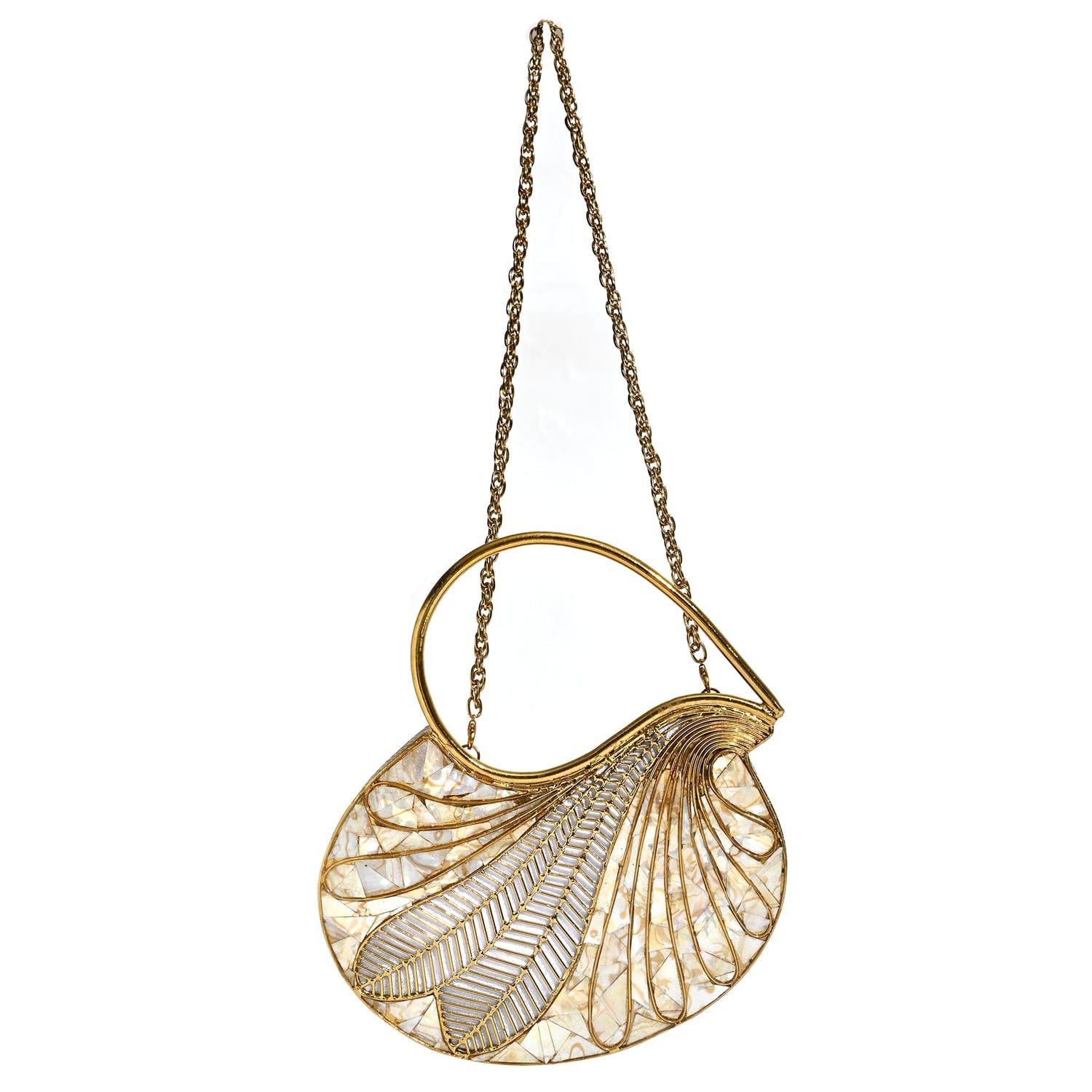 Taru Golden Clutch