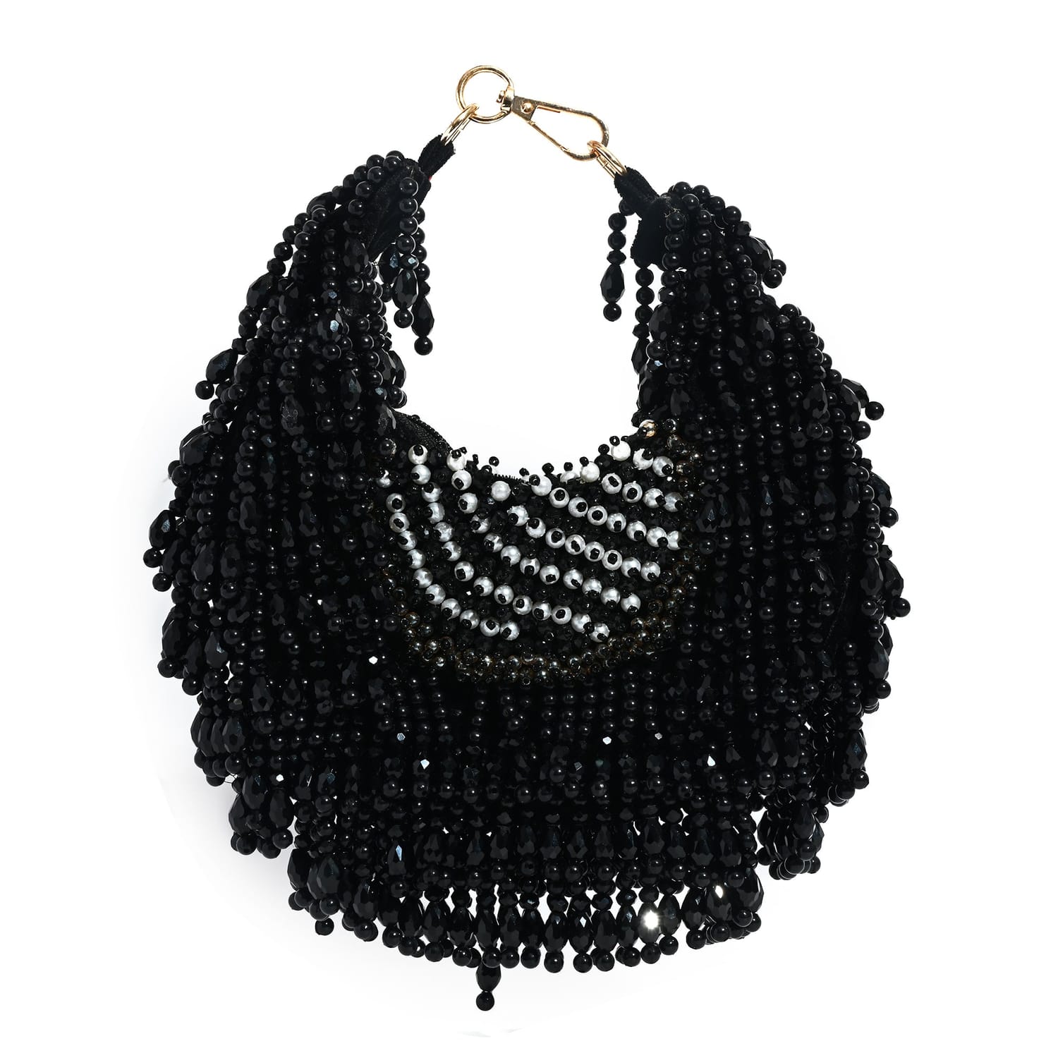 Rhea Black Moon Bag