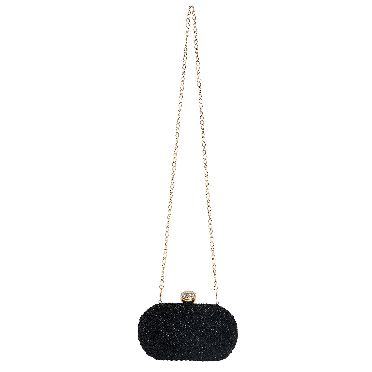 Lulu Black Clutch