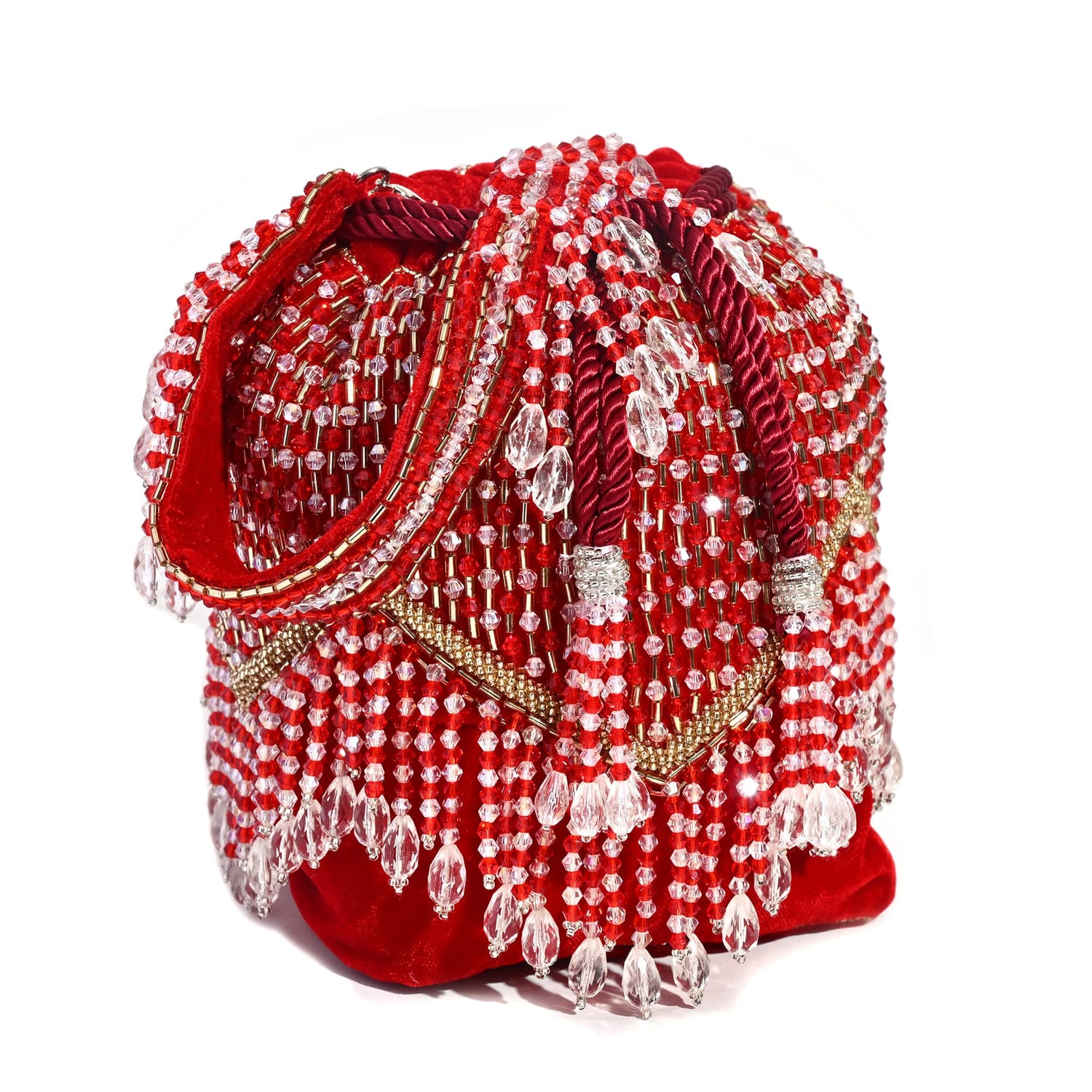 Mahira Red Potli