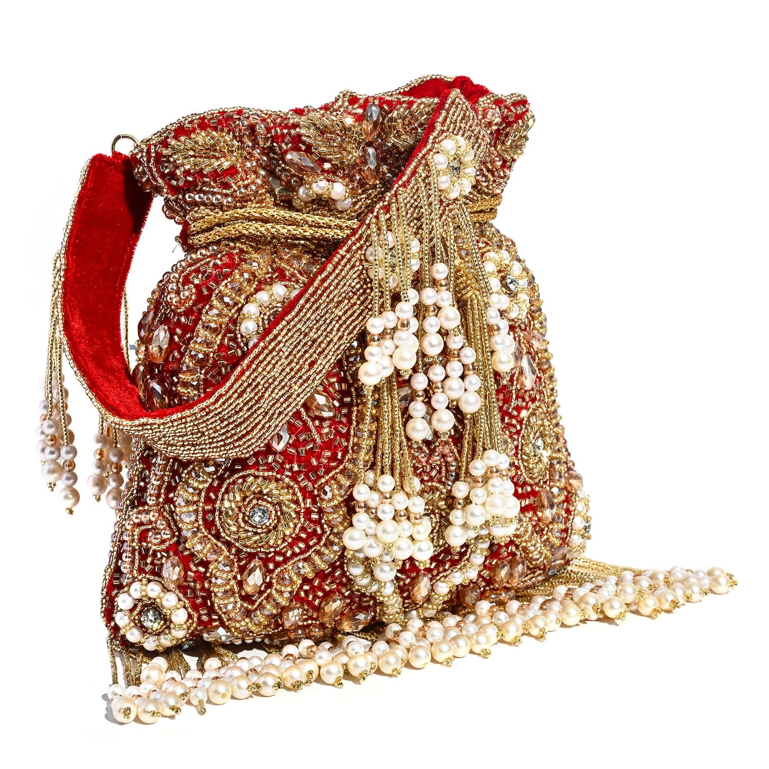 Zehra Red Potli