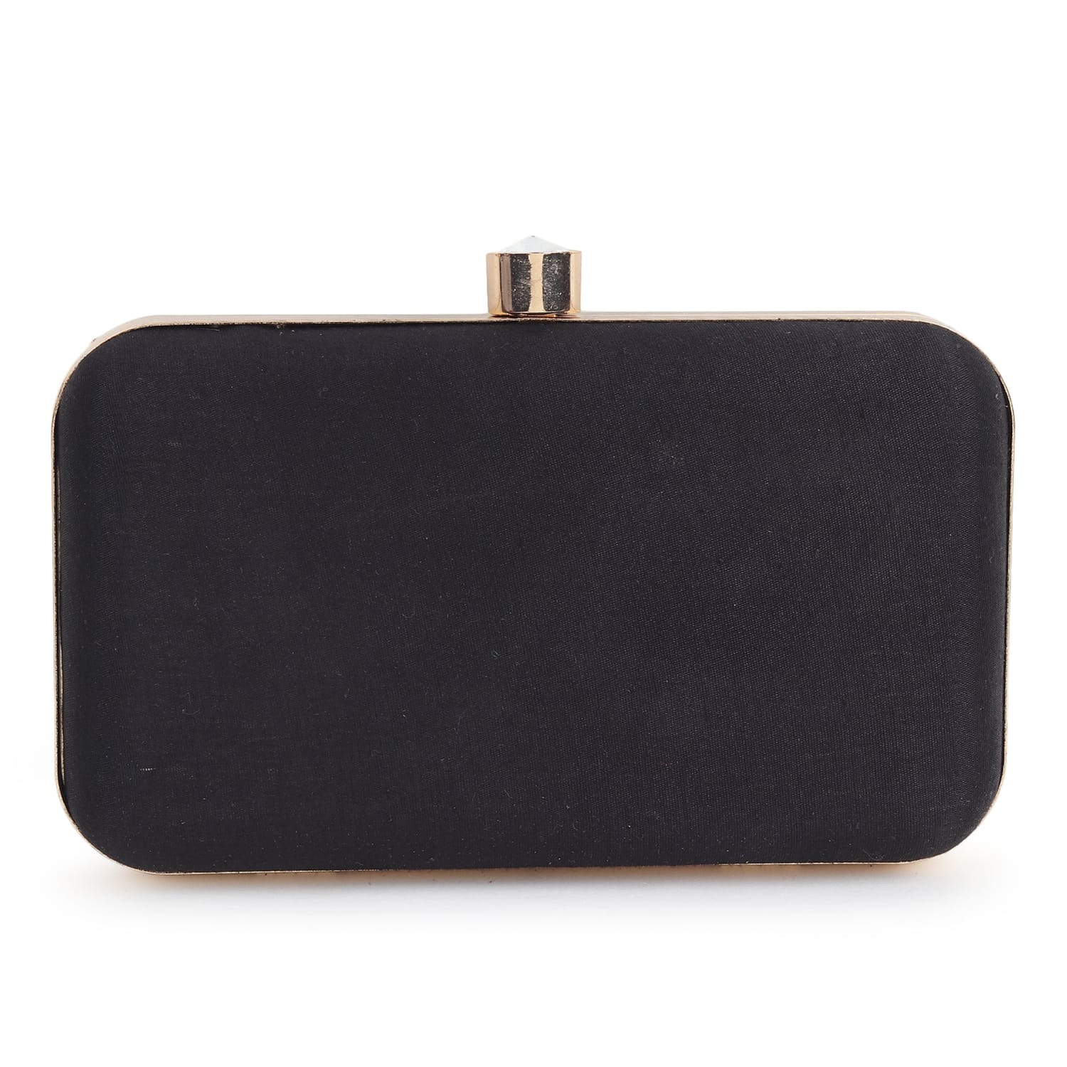 Parinda Black Clutch
