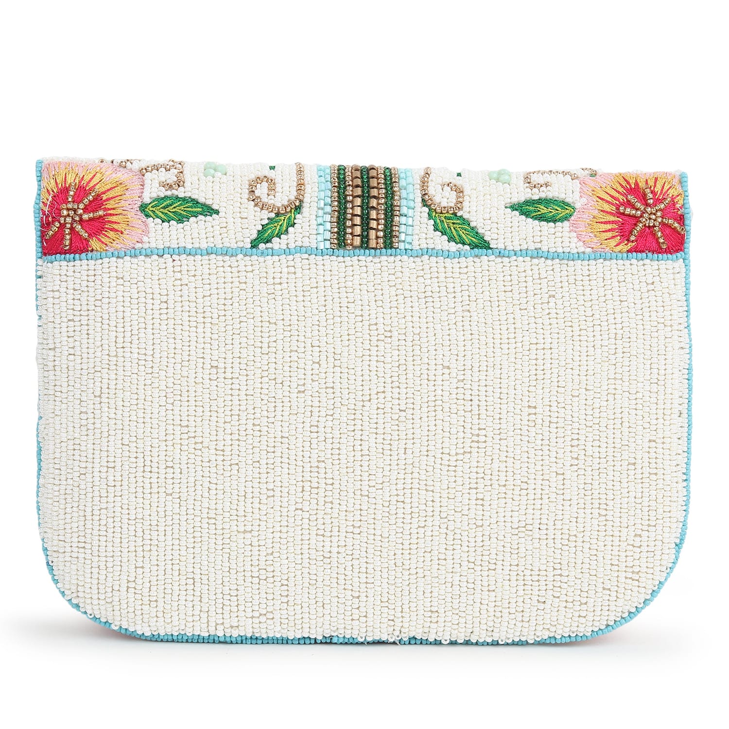 Bahaar White Flap Bag