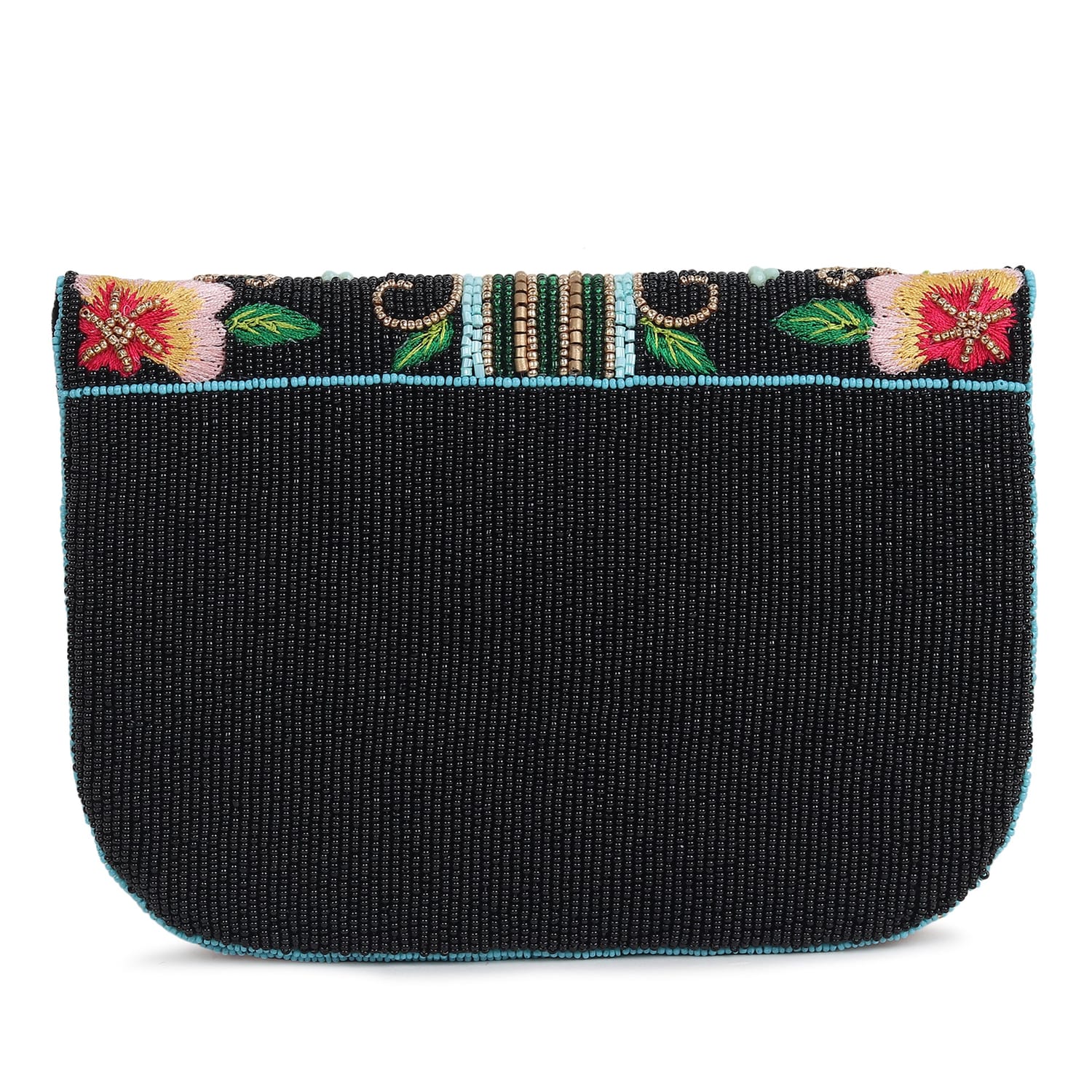 Bahaar Black Flap Bag
