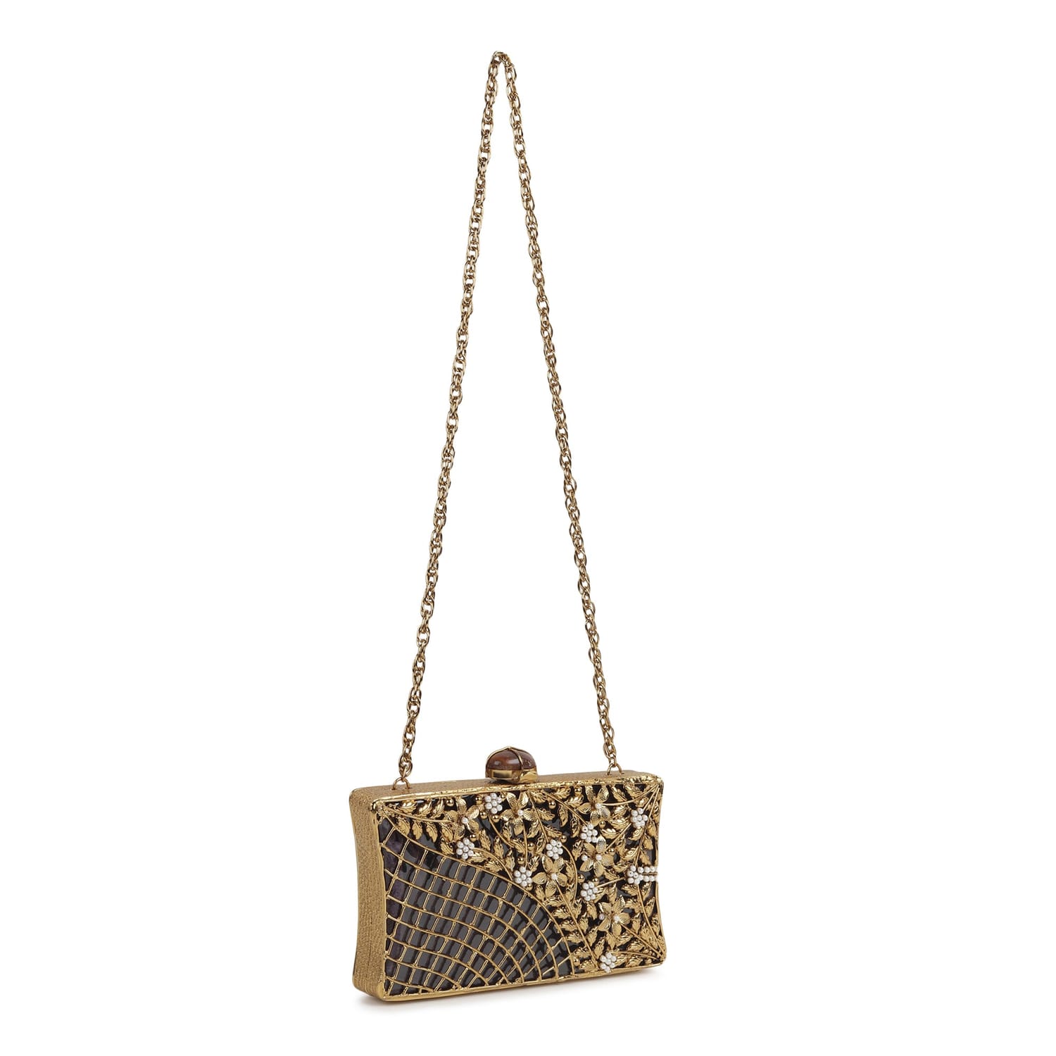 Zivah Golden Clutch
