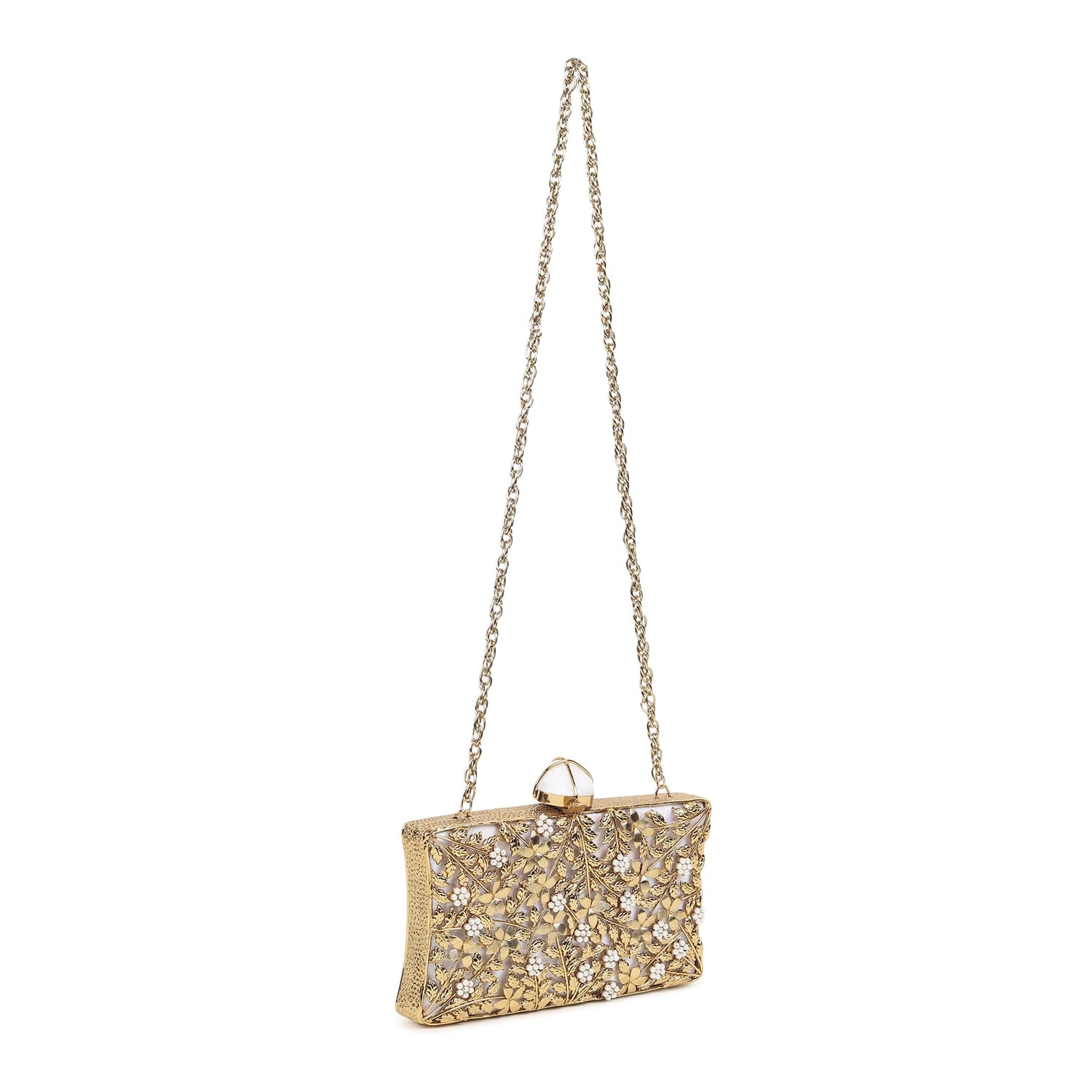 Rangrez Golden Clutch