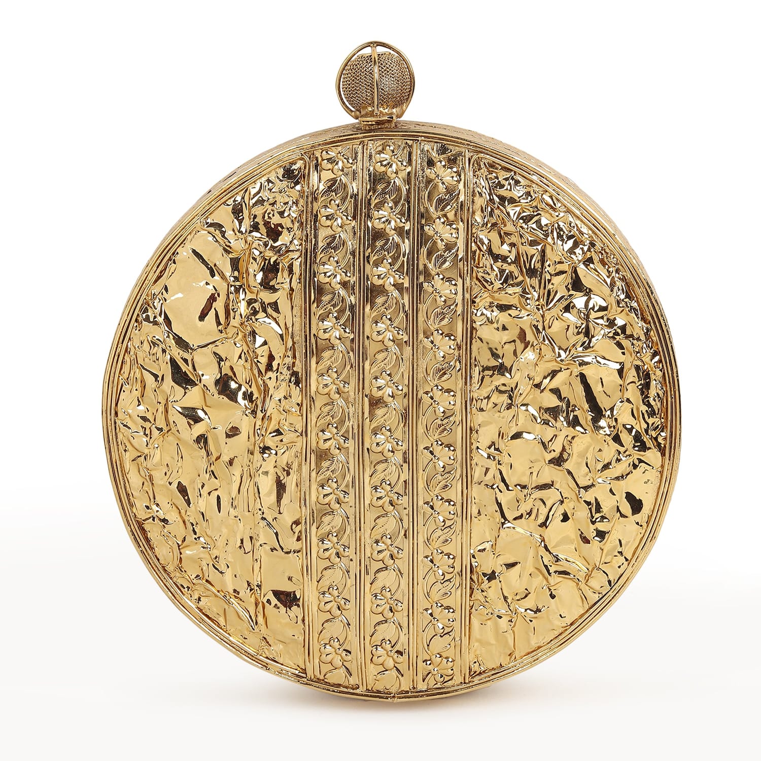 Noorana Golden Clutch