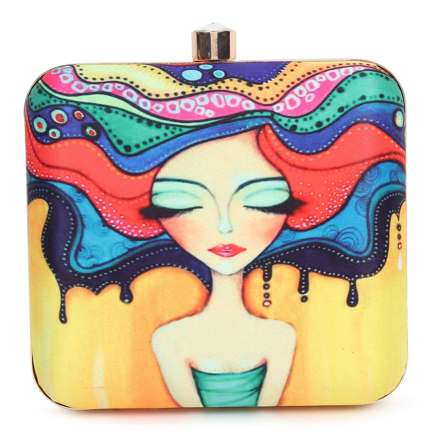 Diva Pink  Clutch
