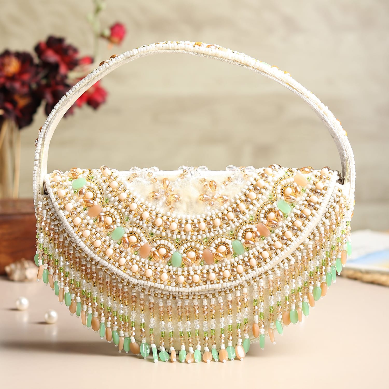 Anaya White Bag