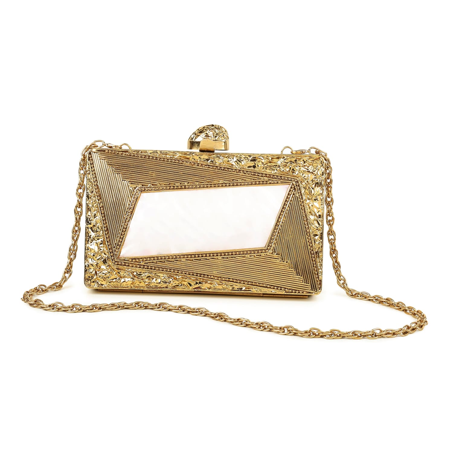 Aurum Golden Clutch