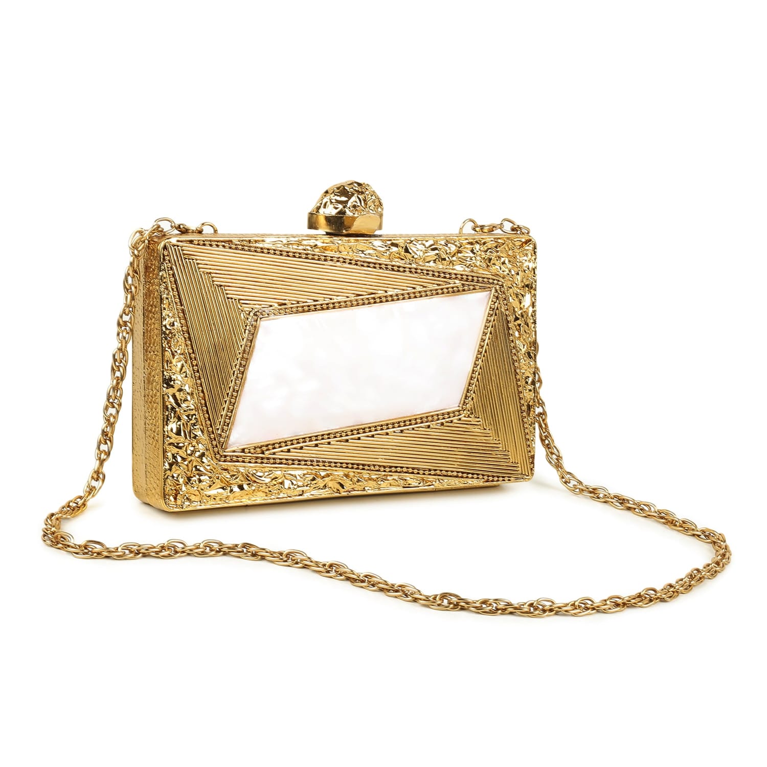 Aurum Golden Clutch