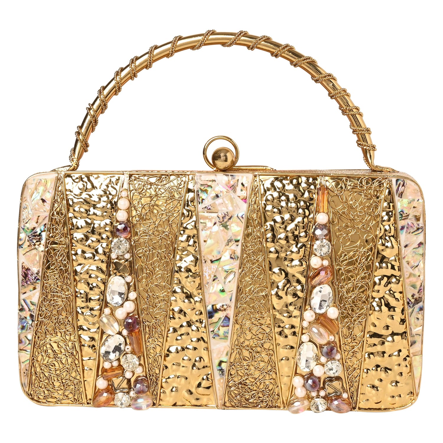 Elysian Golden Clutch