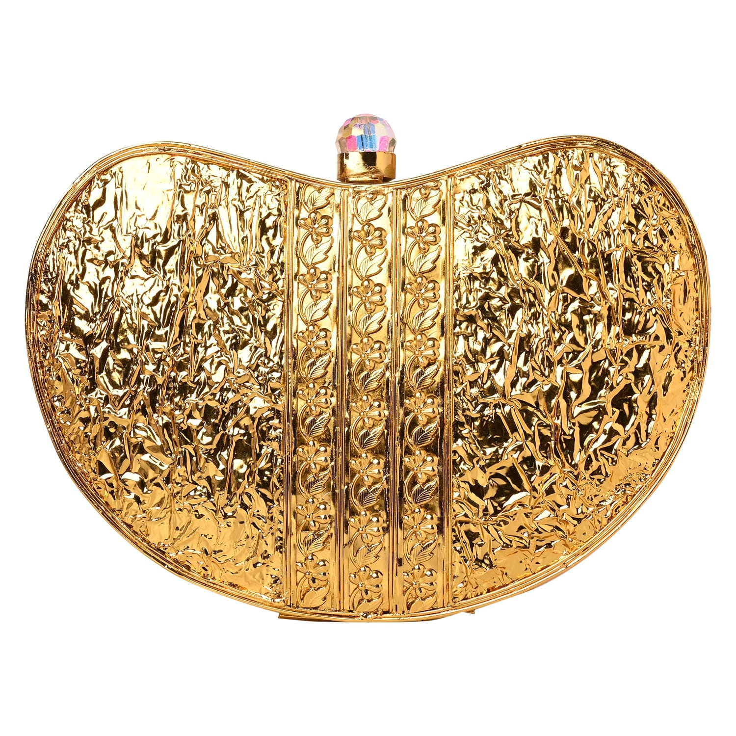 Roohani Golden Clutch