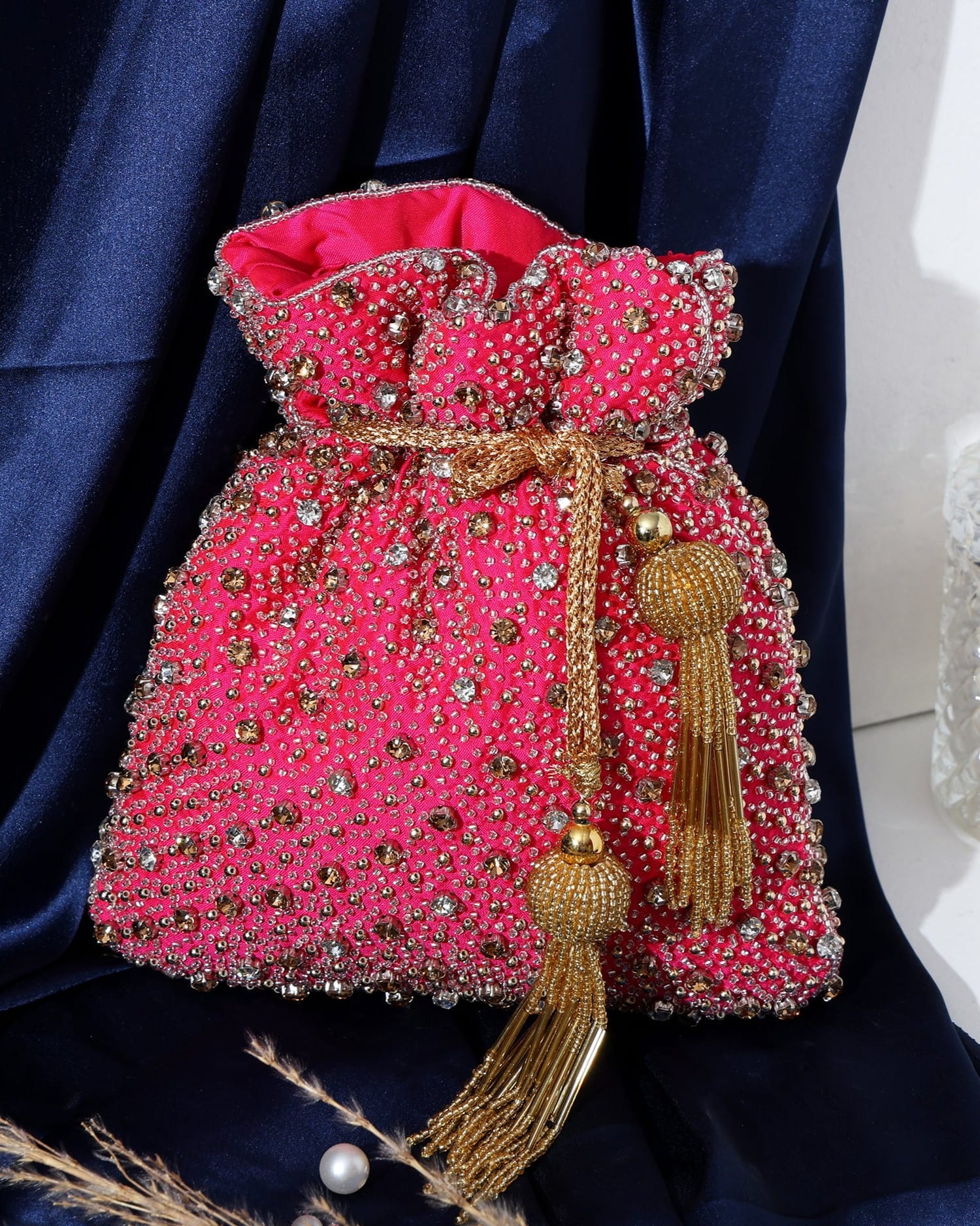 Gulbagh Pink Potli