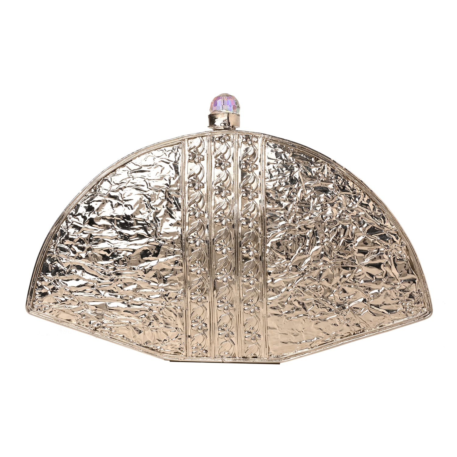 Oceana Silver Clutch