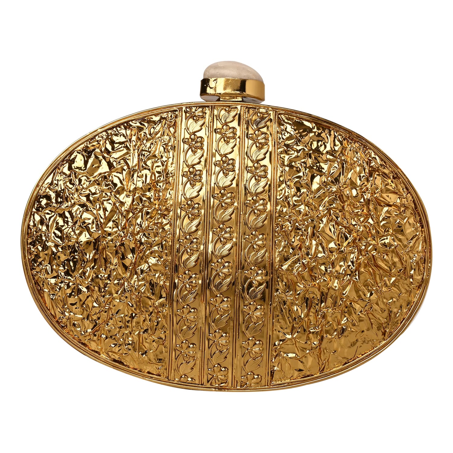 Swish Golden Clutch