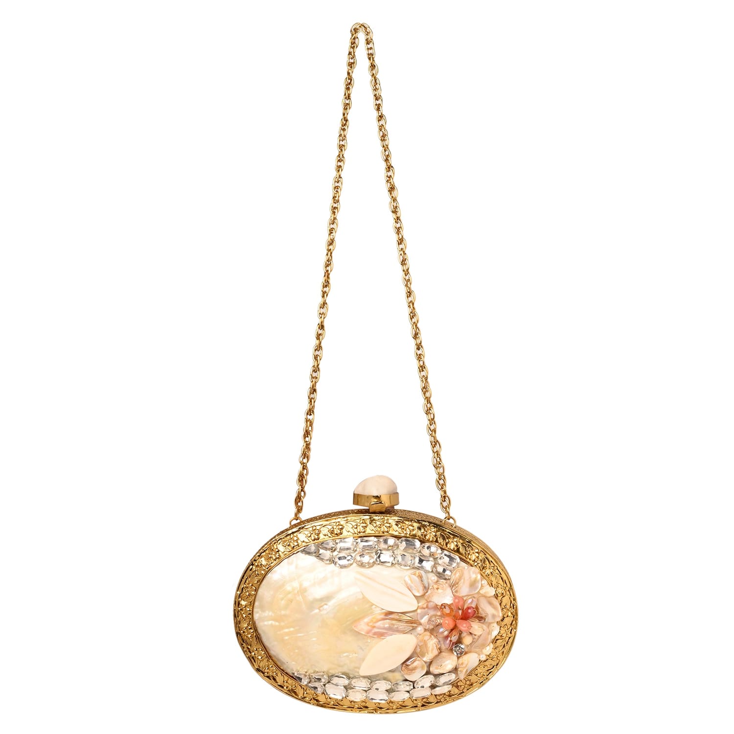 Swish Golden Clutch