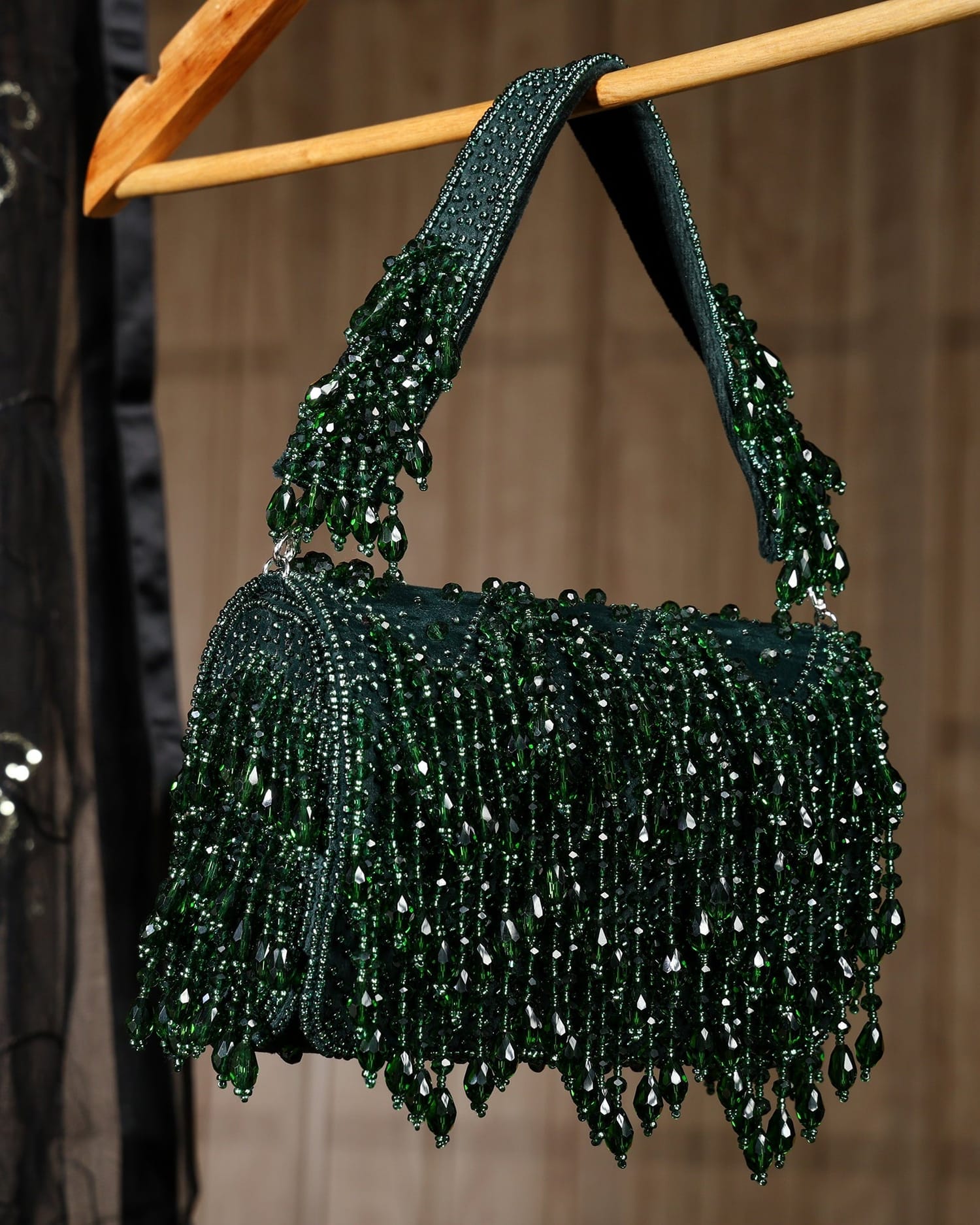 Shabnam Blue Flap Bag
