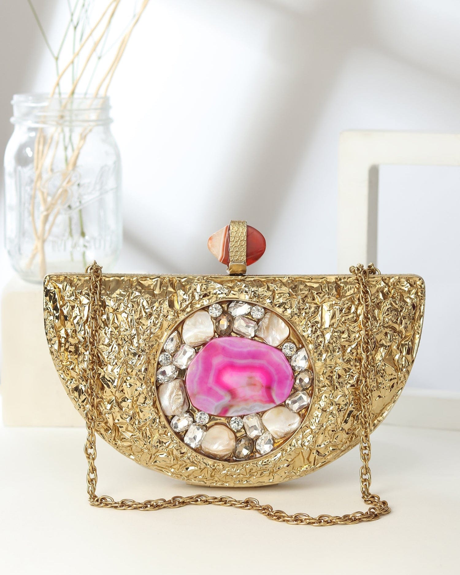 Lunar Golden Clutch
