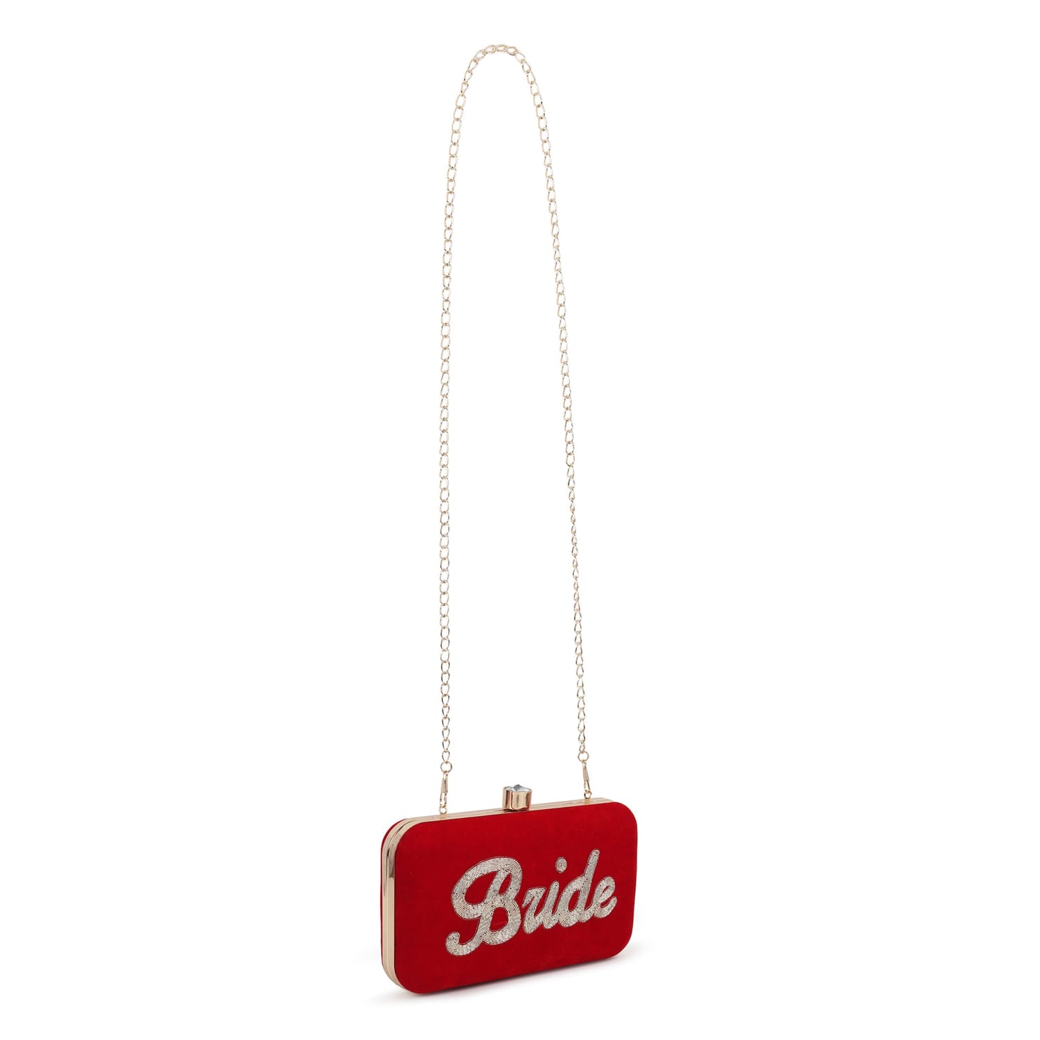 Bridal Name Clutch